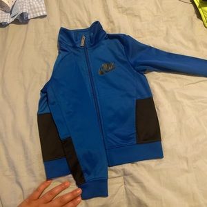 Blue toddler boy Nike jacket